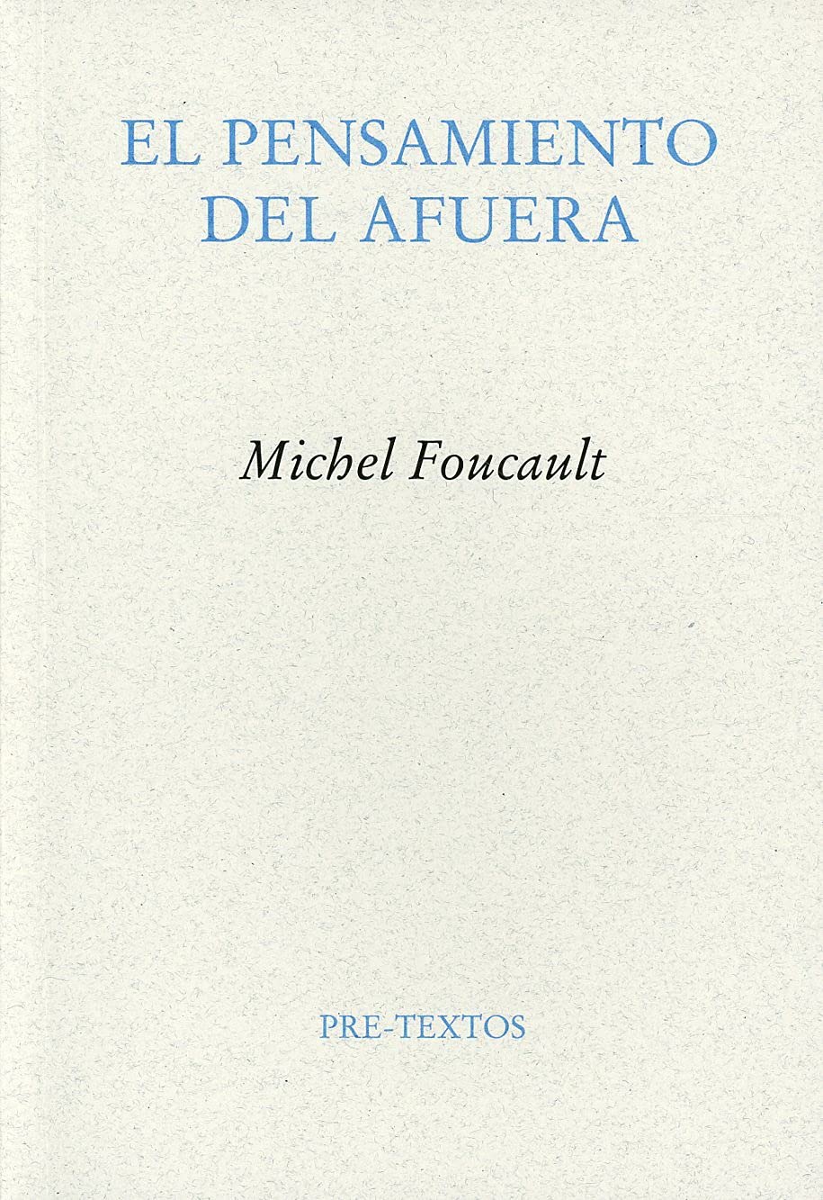 El pensamiento del afuera book