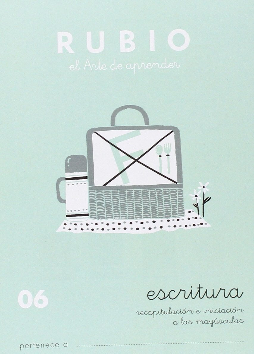 Cuadernos Rubio: Escritura 06 book