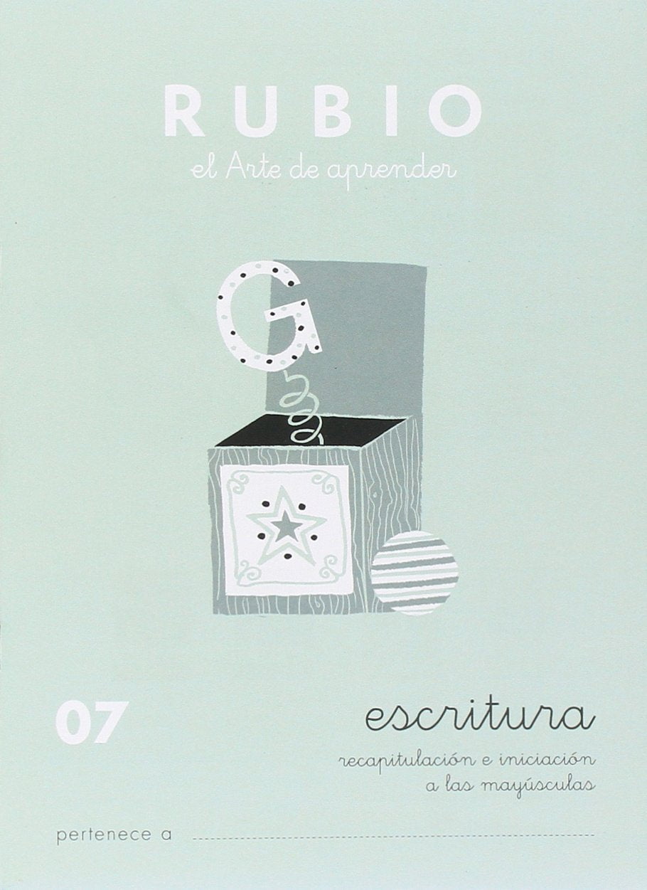 Escritura RUBIO 07: Escritura 07 Foreign Languages ​​& Dictionaries