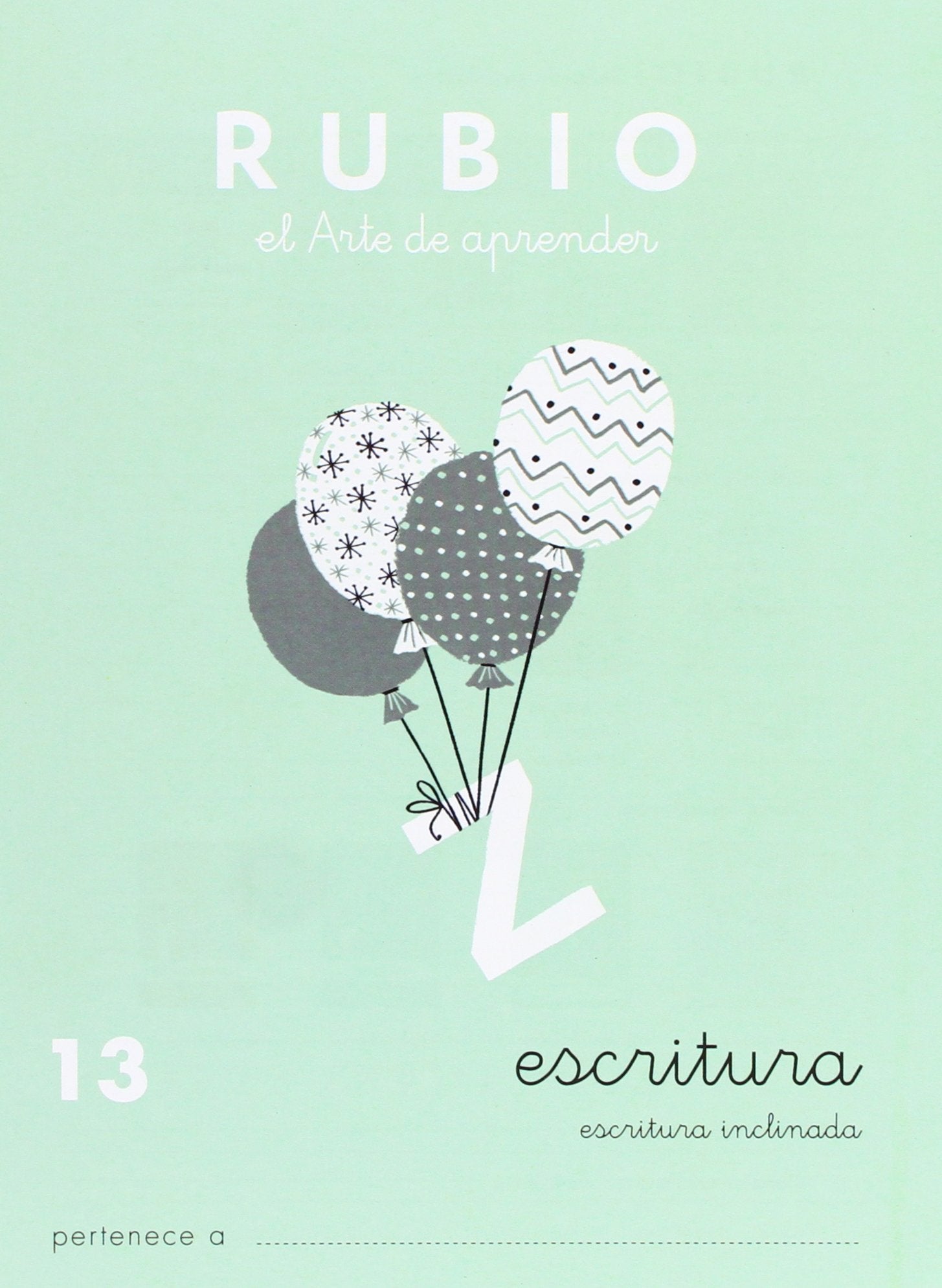 Escritura RUBIO 13: Escritura 13 book