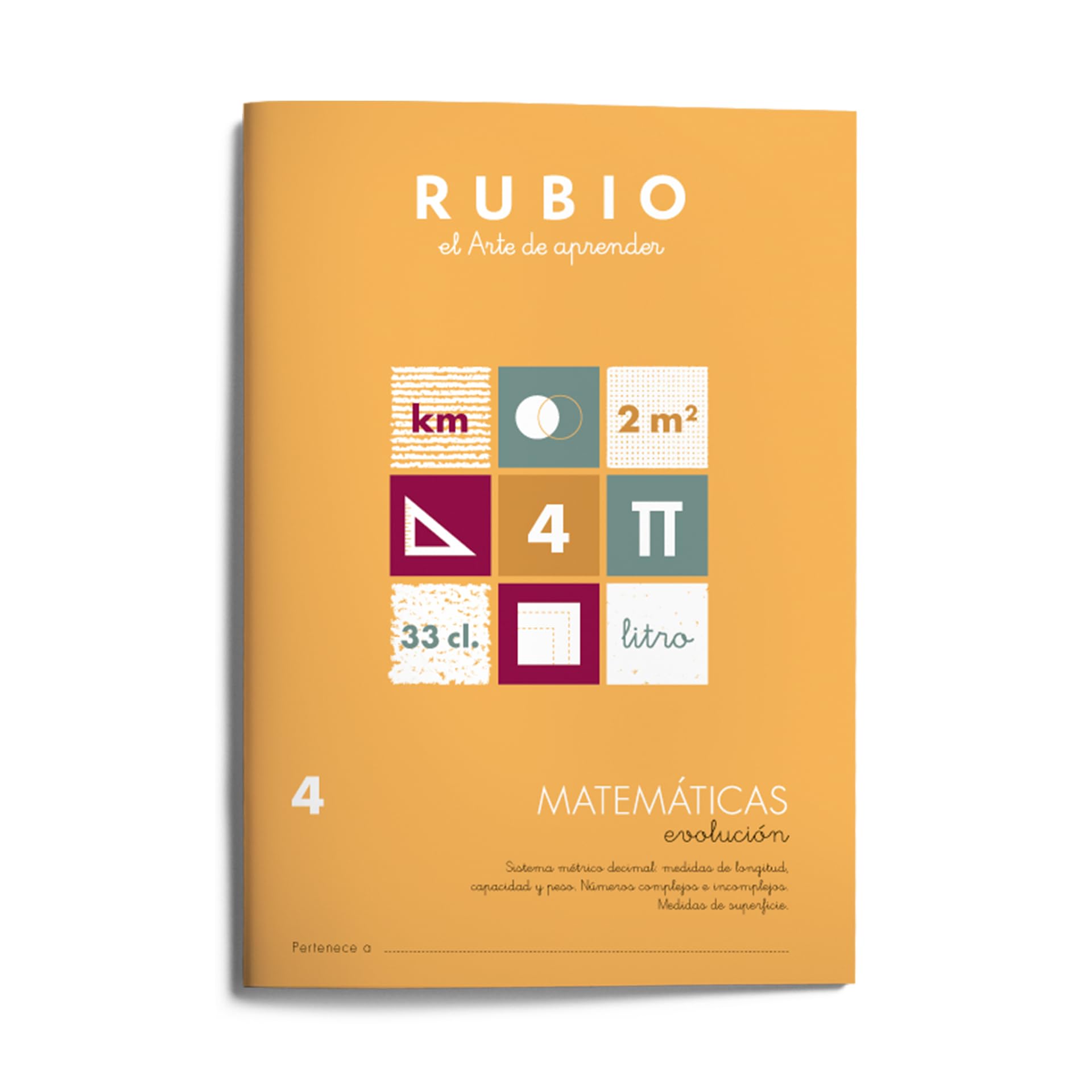 Matemáticas Evolución RUBIO 4 Professional & Reference Books
