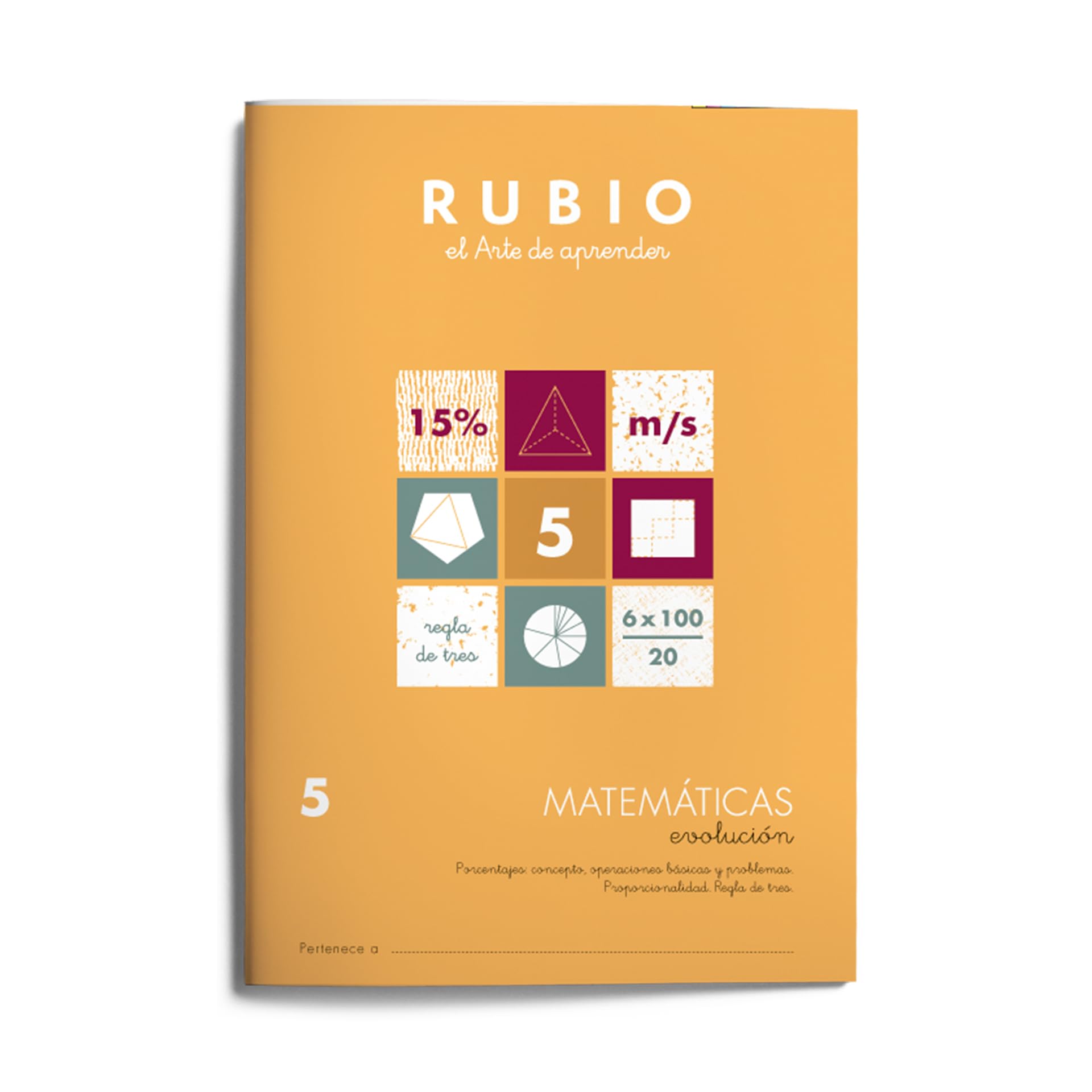 Matemáticas evolución RUBIO 5 Professional & Reference Books
