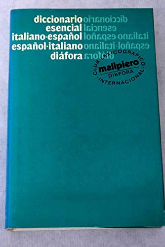 Diccionario esencial italiano-español, español-italiano Diáfora Books