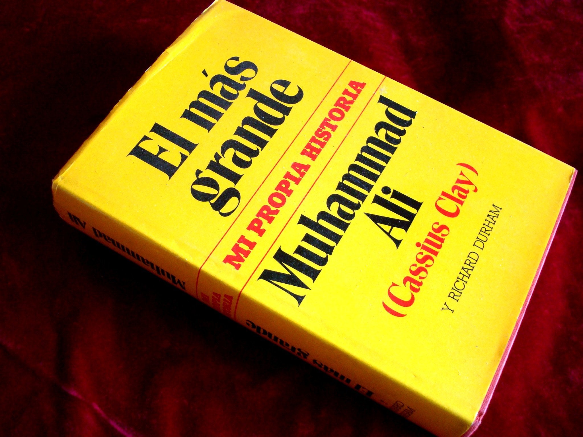 El mas grande: mi propia historia. Cassius Clay book