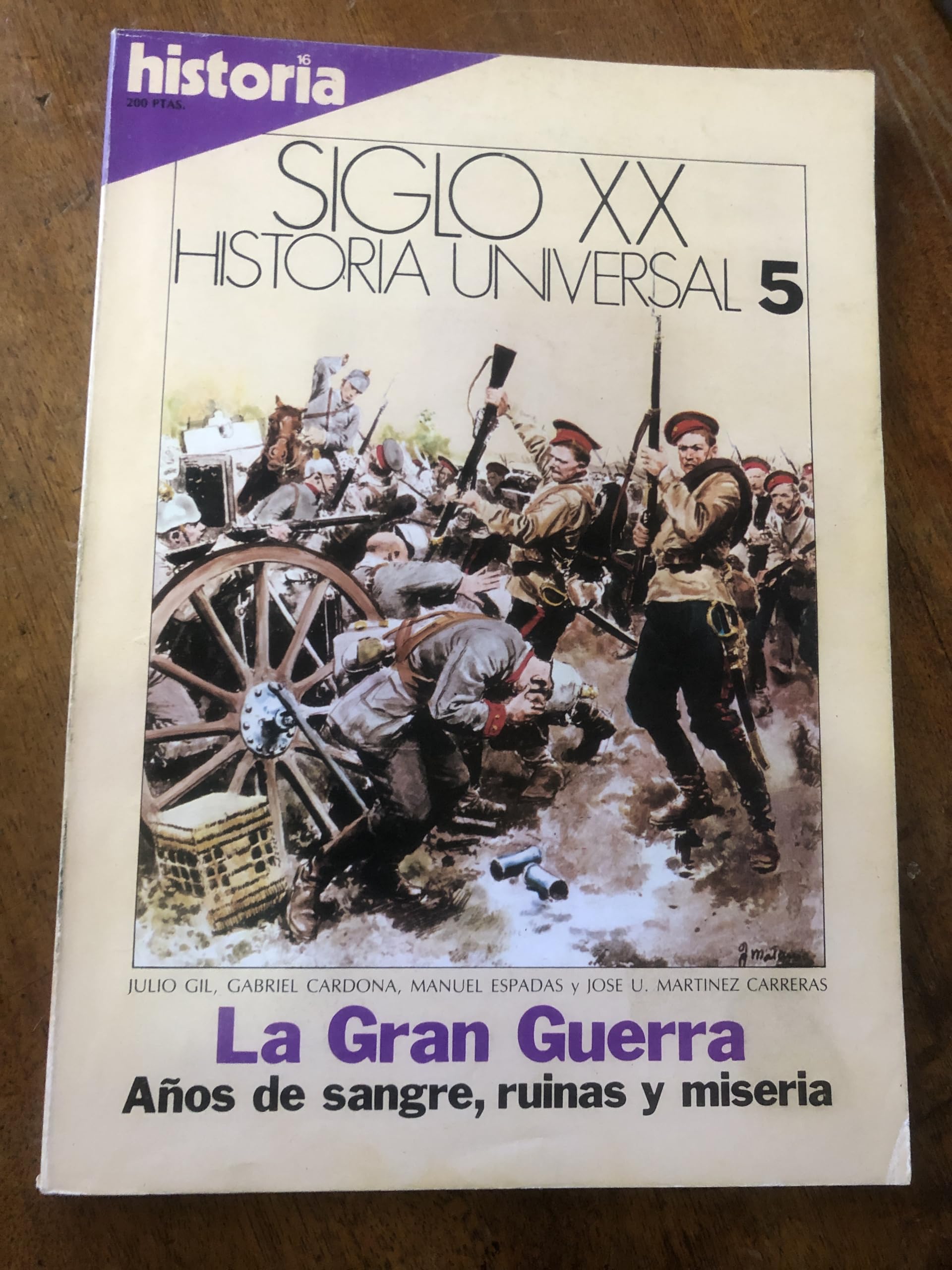SIGLO XX HISTORIA UNIVERSAL Nº 5/6/7/8 book