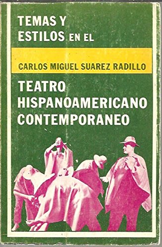 TEMAS Y ESTILOS EN EL TEATRO HISPANOAMERICANO CONTEMPORANEO. Books