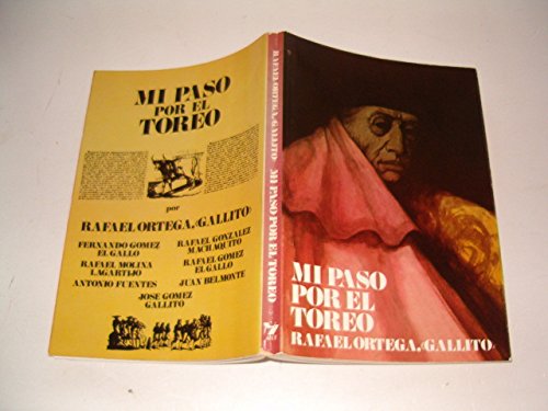 Mi paso por el toreo book
