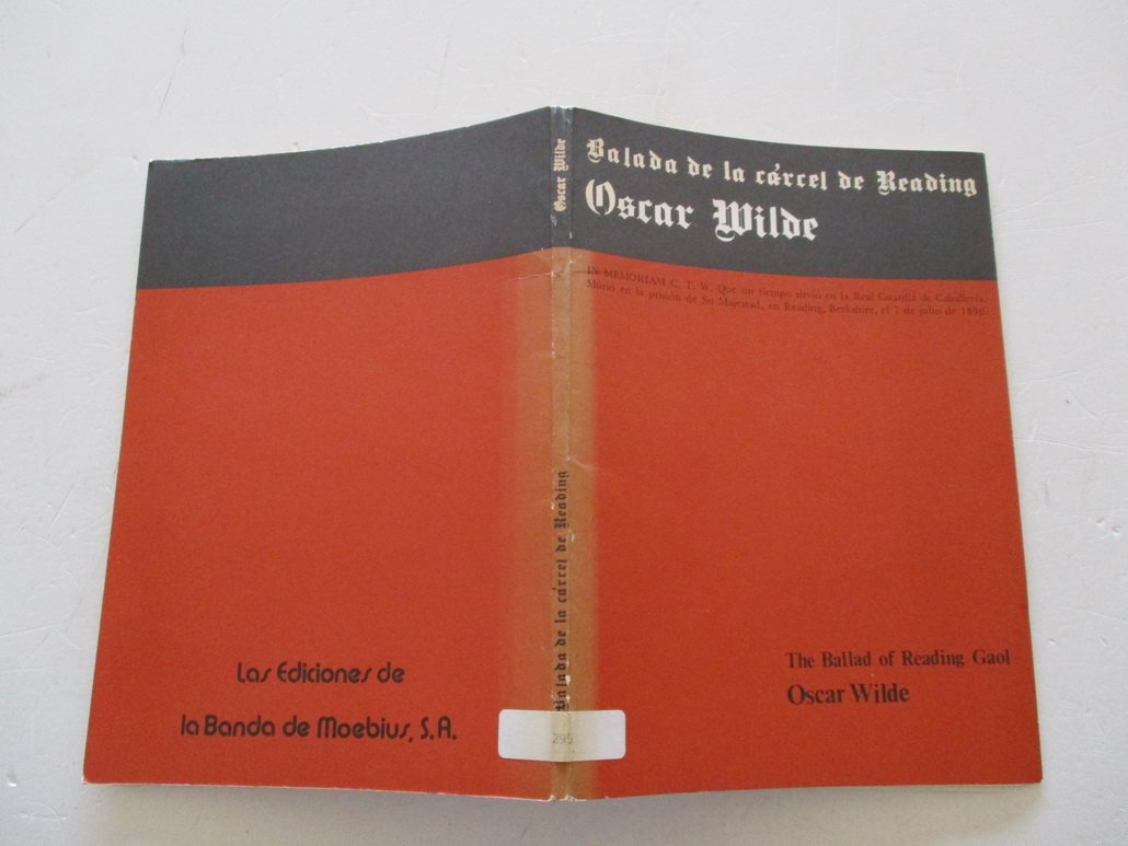 La balada de la cárcel de Reading: The ballad of Reading Gaol Books
