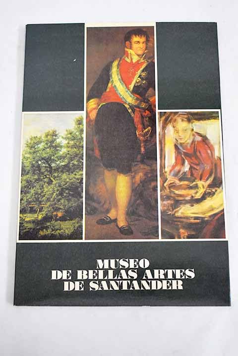 MUSEO DE BELLAS ARTES DE SANTANDER book