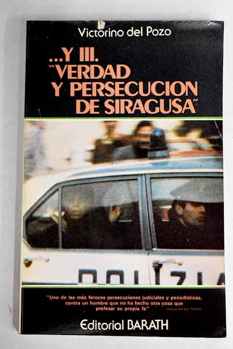 --y III: Verdad y persecución de Siragusa book