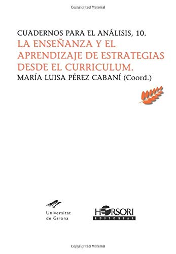 La enseñanza y el aprendizaje de estrategias desde el curriculum book
