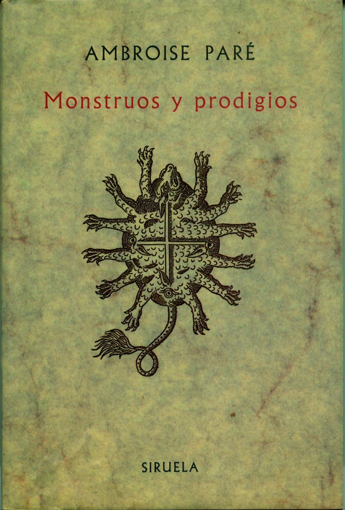 Monstruos y prodigios/ Monters and Prodigy book
