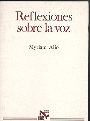 Reflexiones sobre la voz book