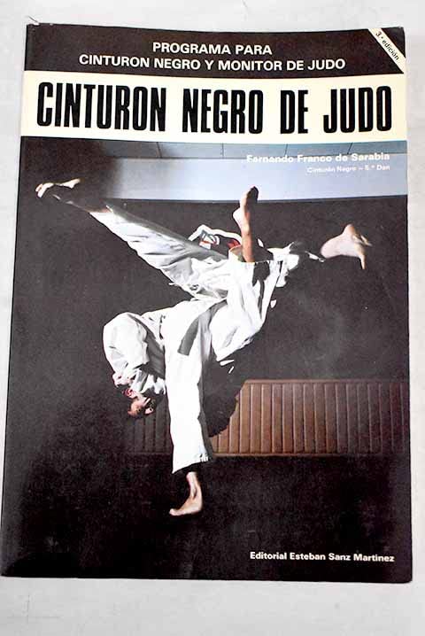 Cinturon negro de judo Books