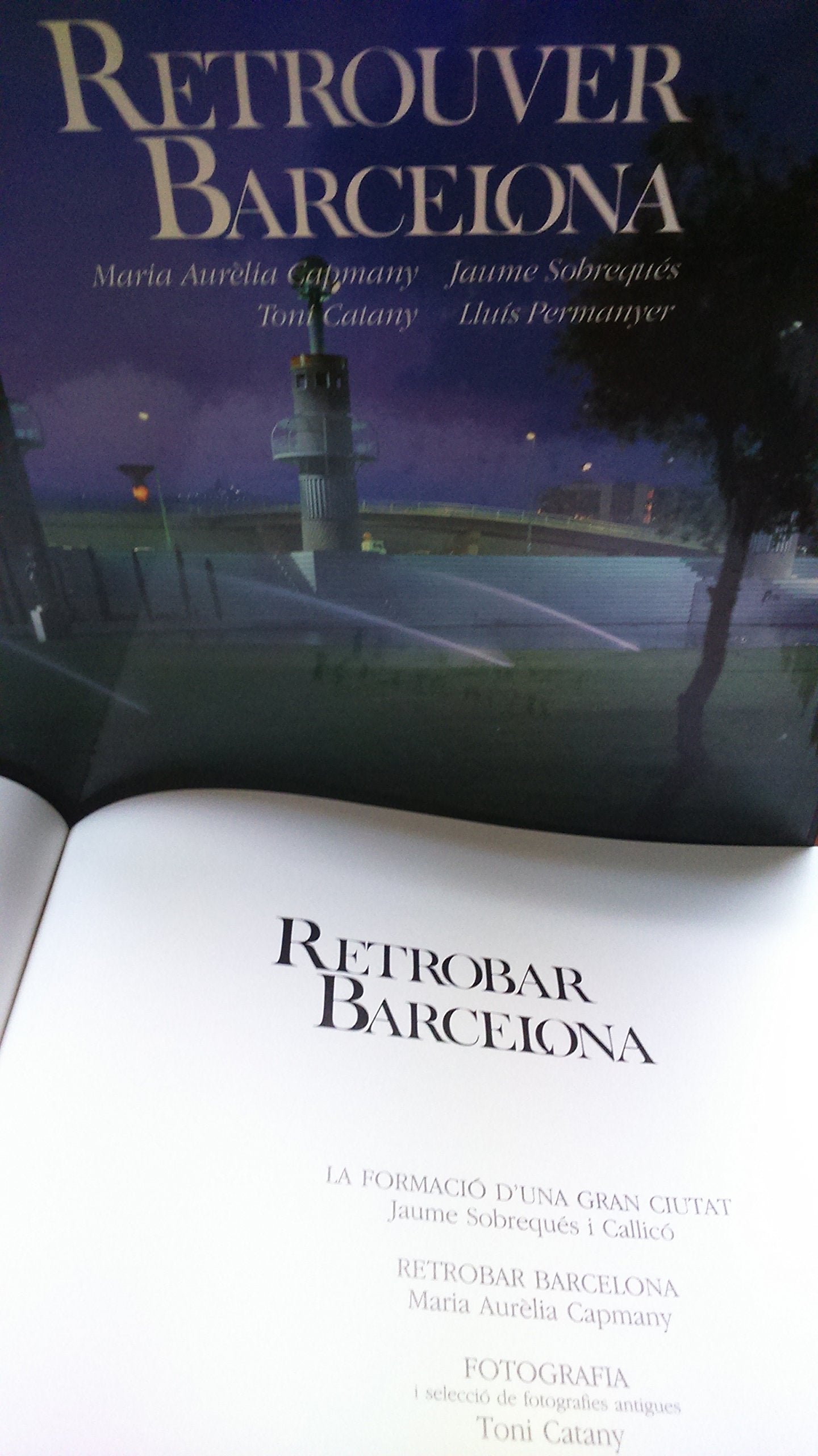RETROUVER BARCELONE / RETROBAR BARCELONA édition bilingue français catalan book