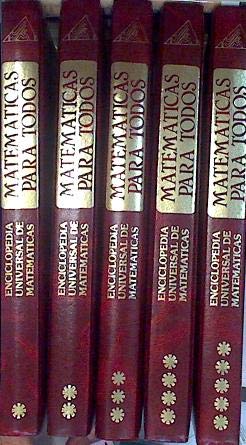 Matemßticas para todos enciclopedia universal de matemßticas 1, 2, 3, 4, y 5 MartÝnez Zamalloa Vicente book