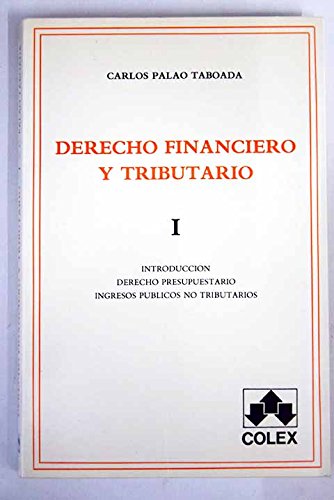 Derecho financiero y tributario I: Introducción, Derecho presupuestario, Ingresos públicos no tributarios Books