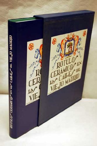 Rótulos cerámicos en las calles del viejo Madrid book