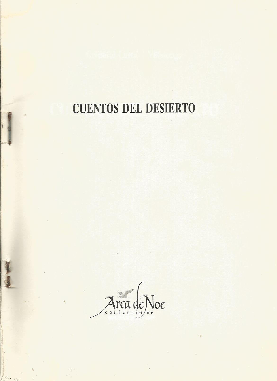 Cuentos del desierto book