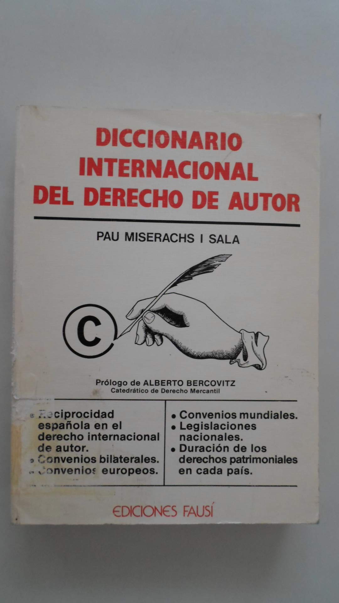 Diccionario internacional del derecho autor book