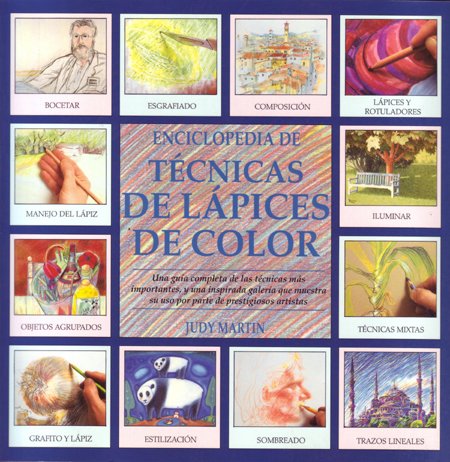Enciclopedia de técnicas de lápices de color book