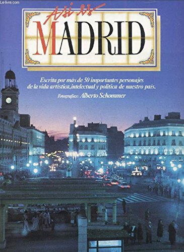 Asi Es Madrid Books