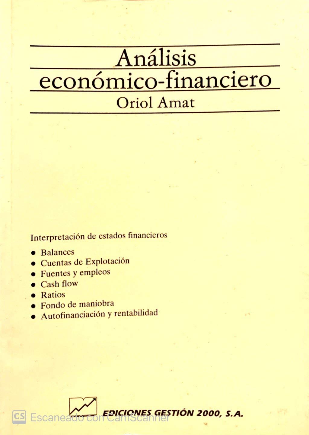 Analisis economico financiero book
