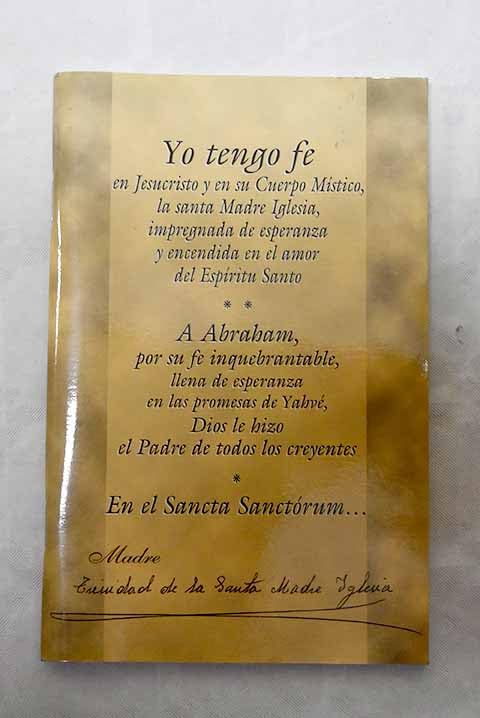 Yo tengo fe book