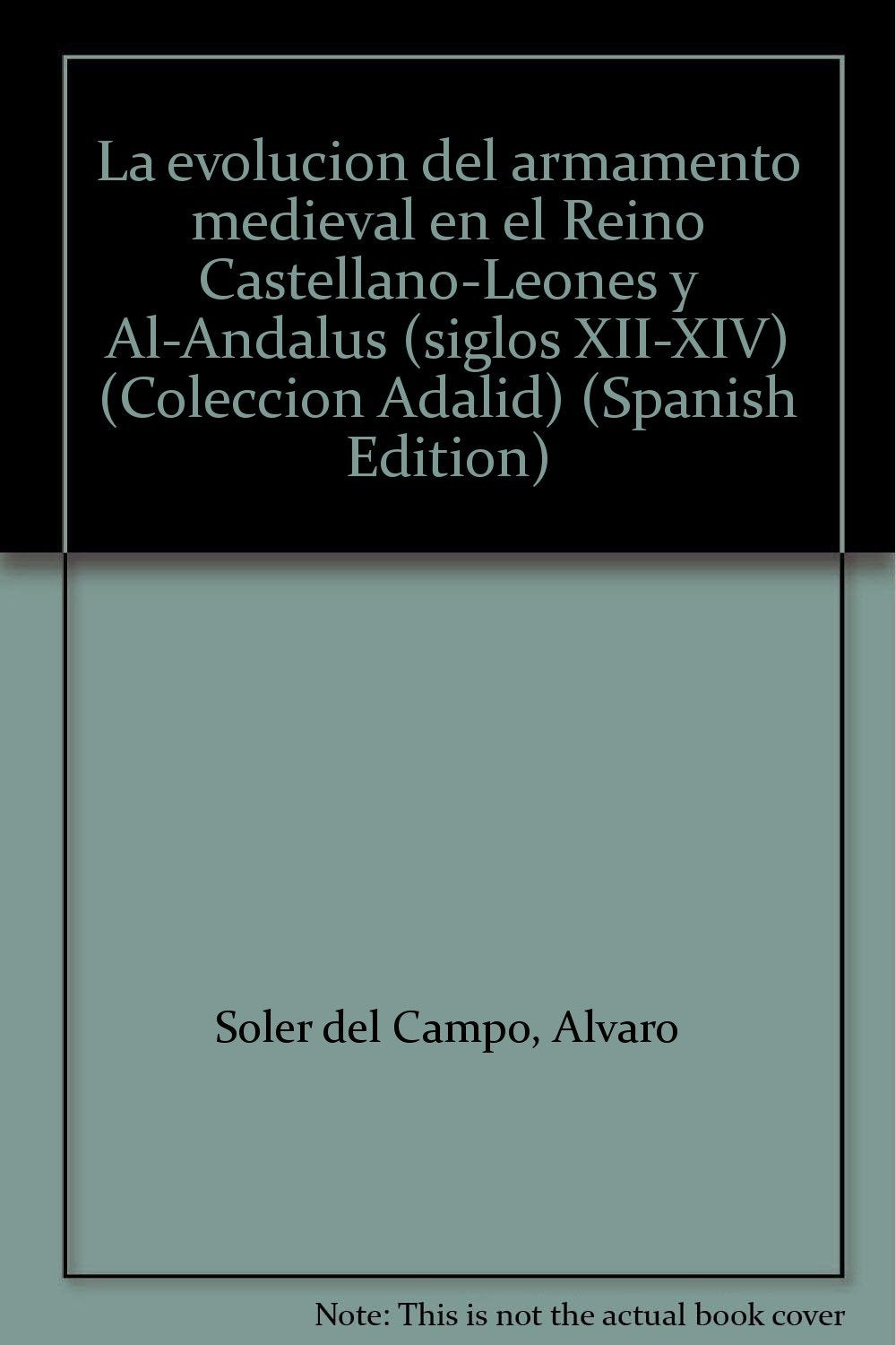 LA EVOLUCION DEL ARMAMENTO MEDIEVAL EN EL REINO CASTELLANO-LEONÉS Y AL-ANDALUS (Siglos XII-XIV). Colección Adalid (Coleccion Adalid, Band 33) Books