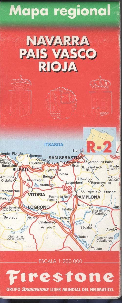 Navarra, Basque Country, Rioja (Spanish National & Regional Maps S.) Leisure, Home & Garden