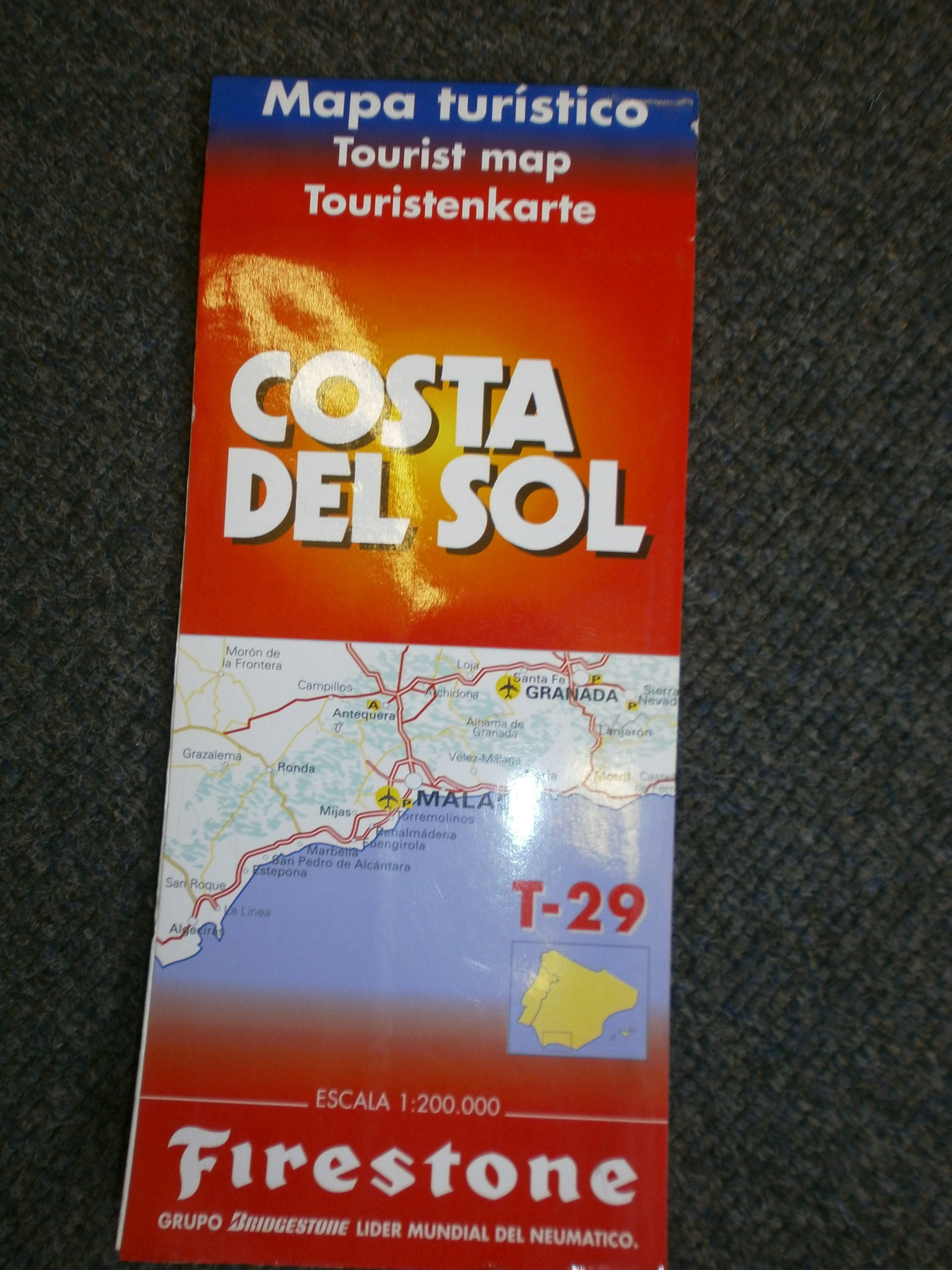 Costa Del Sol (Spanish National & Regional Maps S.) Leisure, Home & Garden