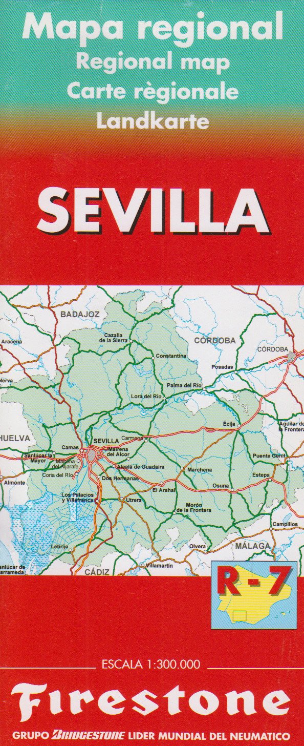 Product Image: Sevilla Map (Spanish National & Regional Maps S.)