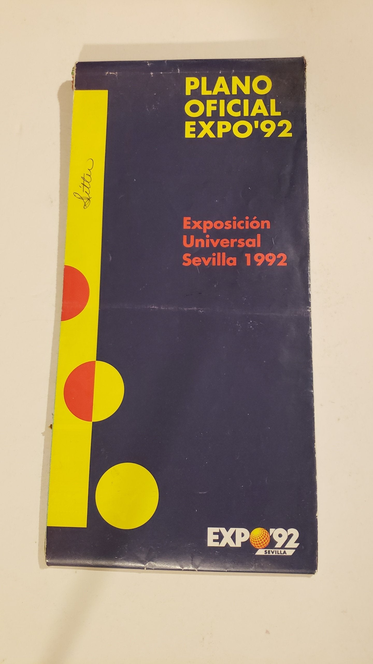 Plano oficial expo'92 book