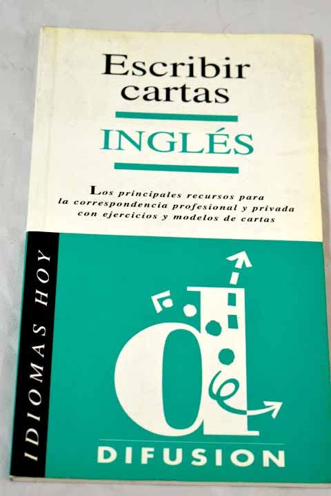 Escribir cartas - ingles Books
