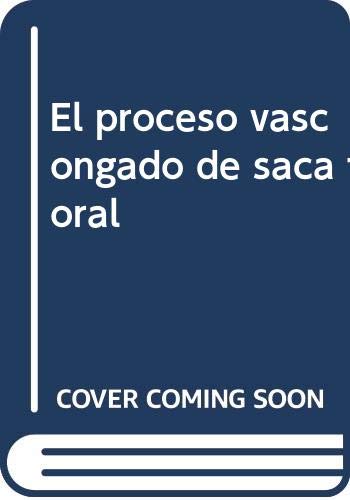 Proceso vascongado de saca foral, el Books