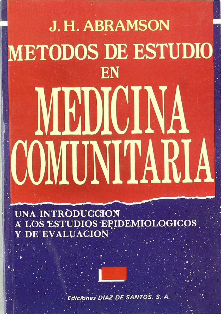 Métodos de estudio en medicina comunitaria book