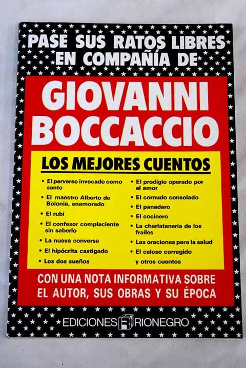 Los mejores cuentos de Giovanni Boccaccio book