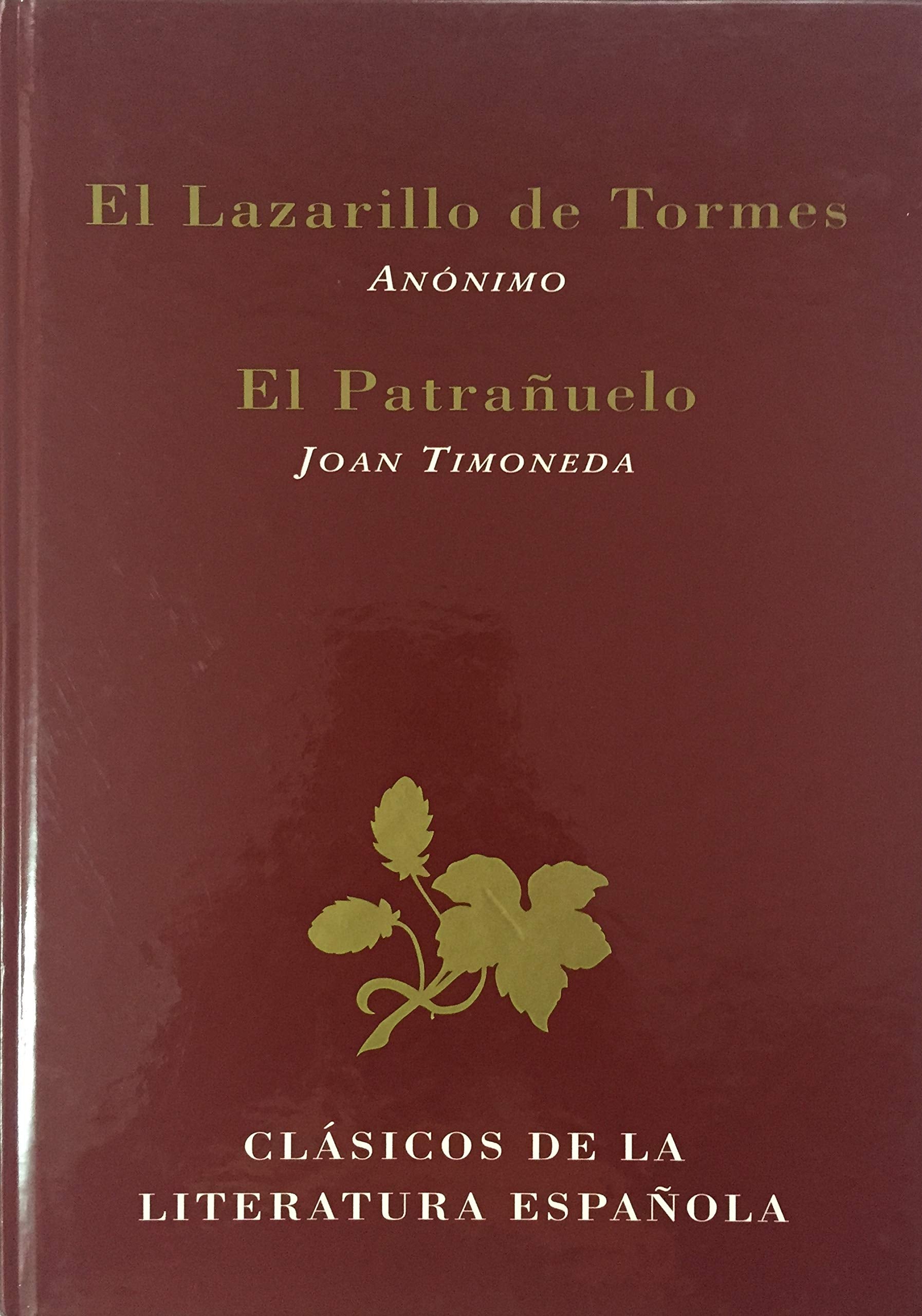 El Lazarillo de Tormes ; El Patrañuelo (Clásicos de la literatura española) Books