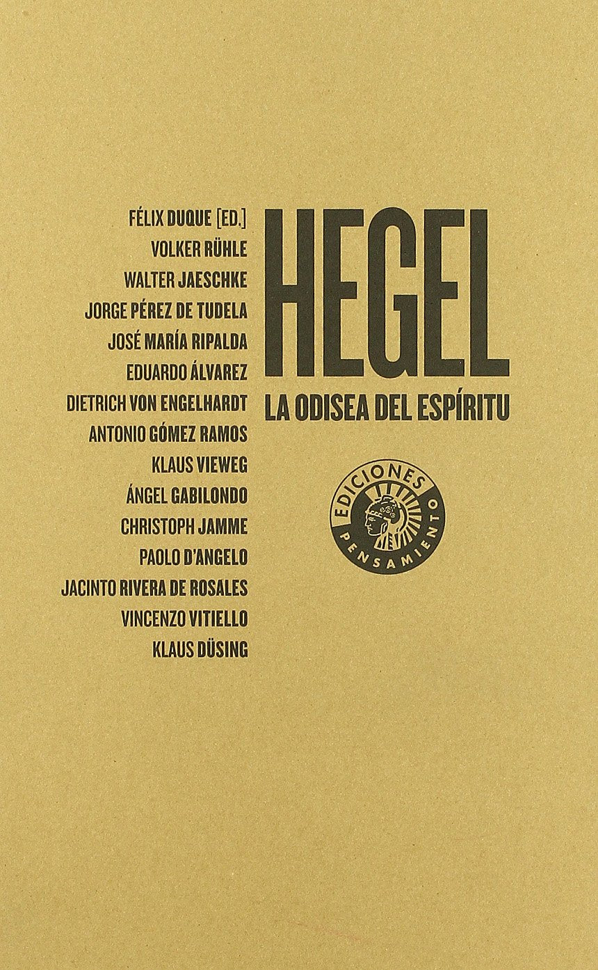Hegel: La Odisea del Espiritu book