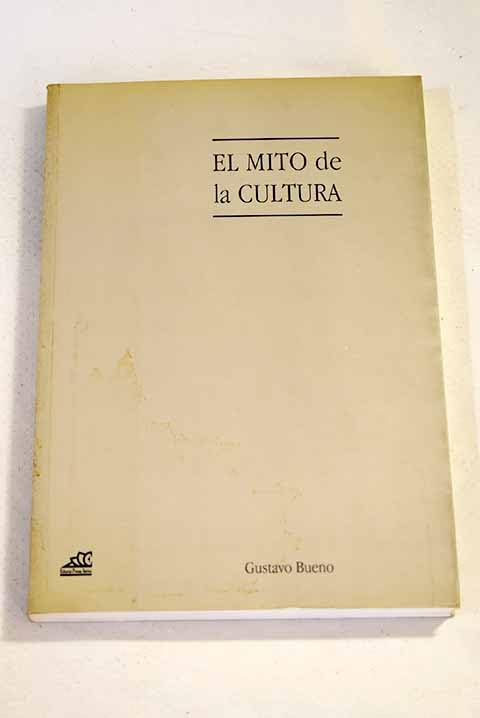 El mito de la cultura Books