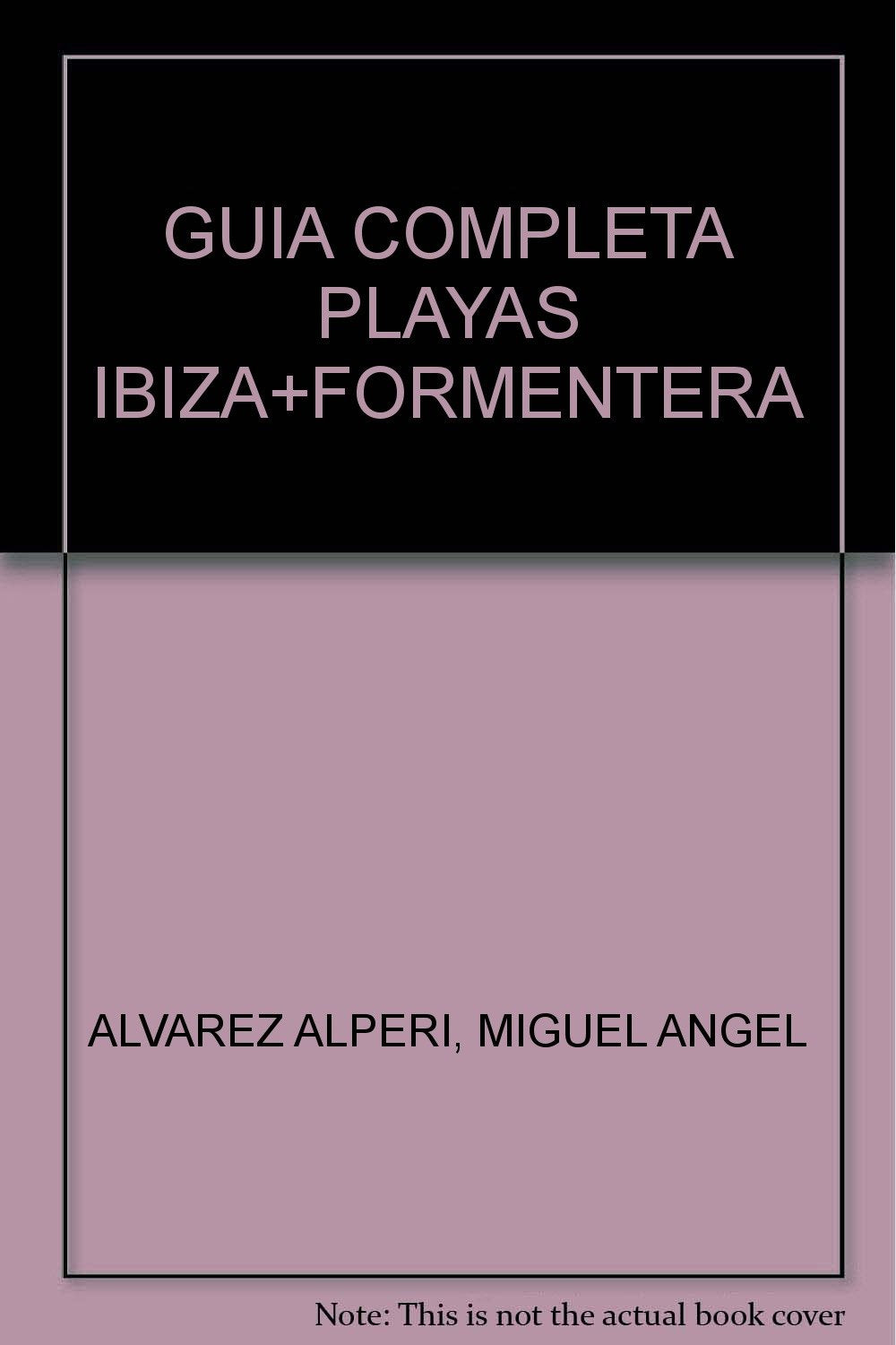 Guía completa playa Ibiza+Formentera book