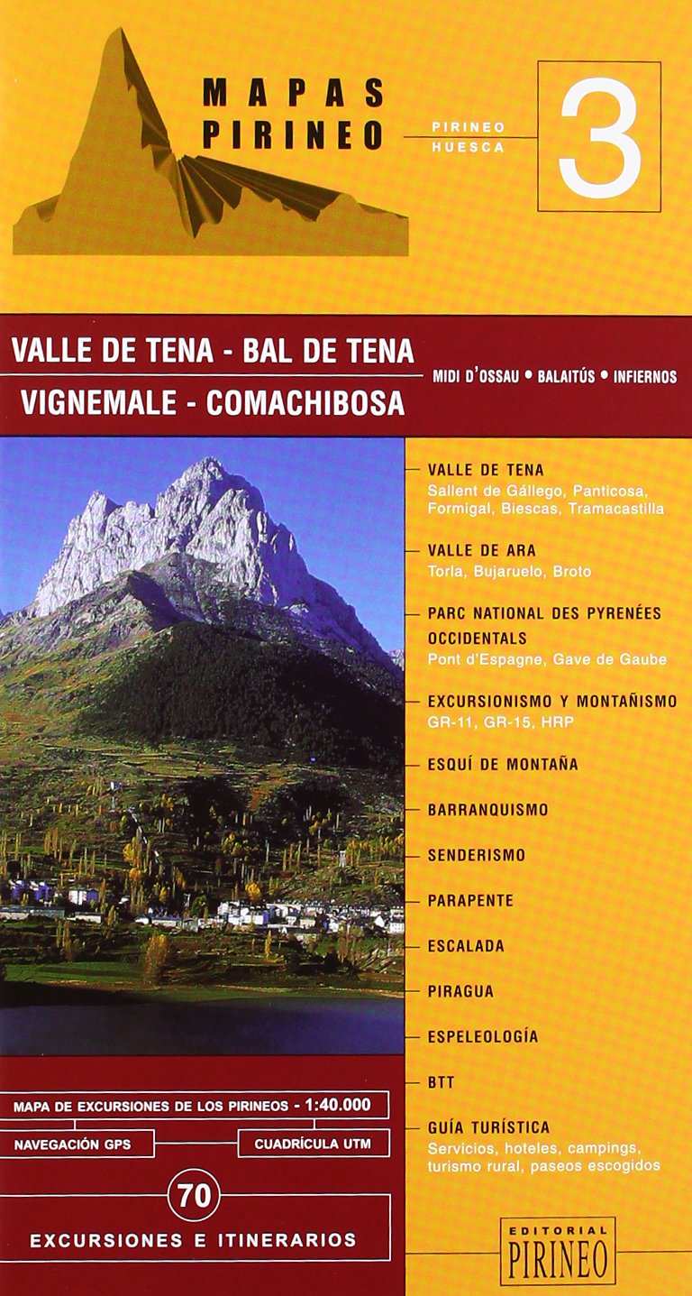 Valle de tena (guia + mapa) (Cartas Pirineo) Books