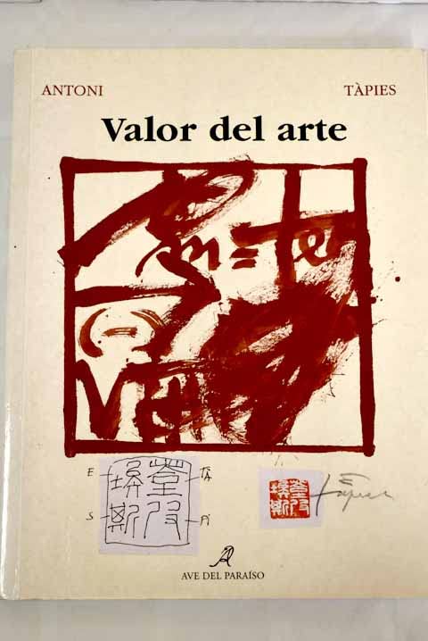 Product Image: Valor del arte