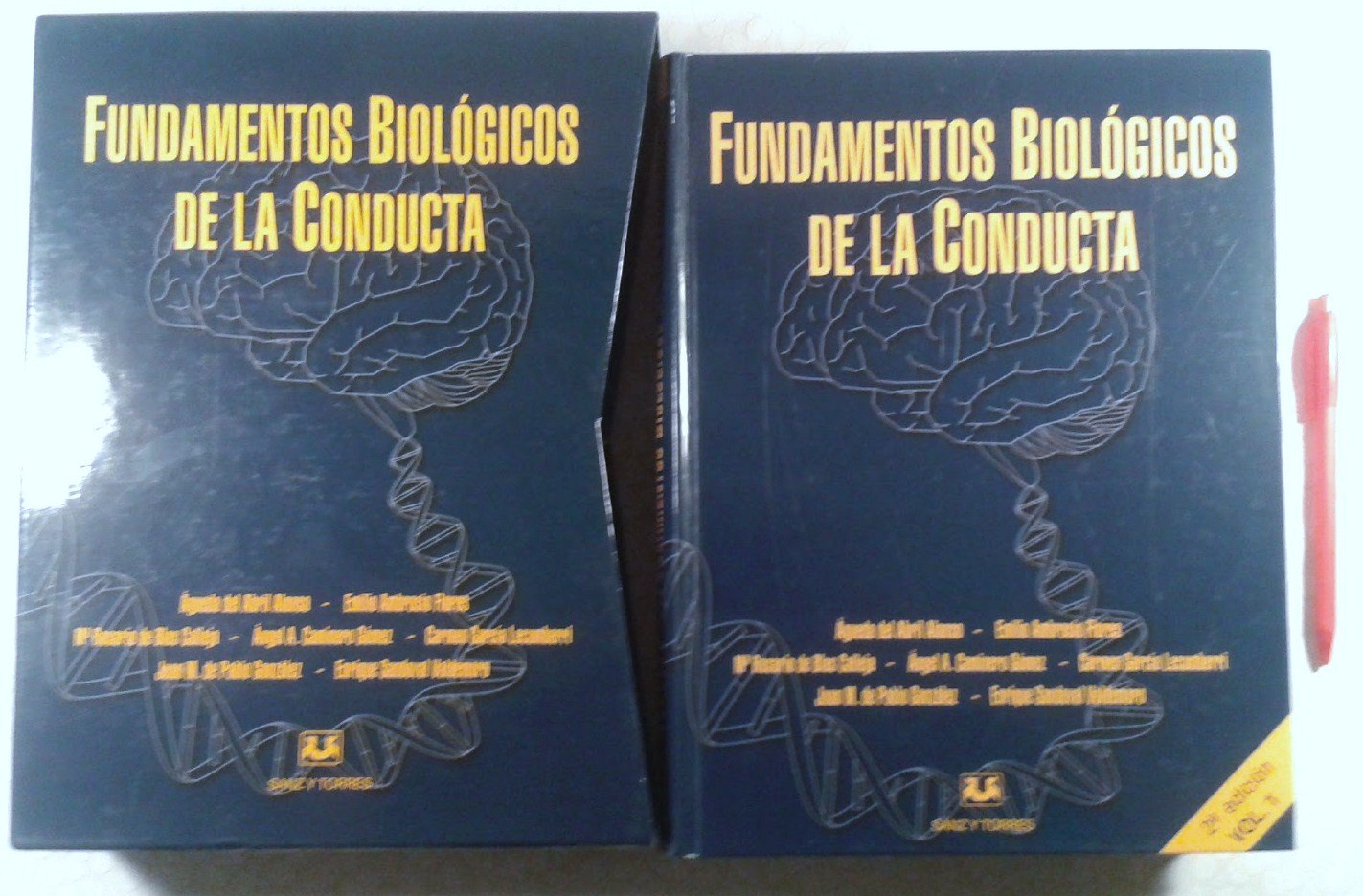 Fundamentos biologicos de la conducta (2 vols) Books