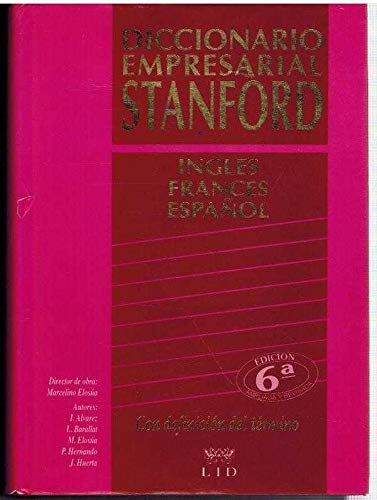 Diccionario empresarial stanfordingles frances español book