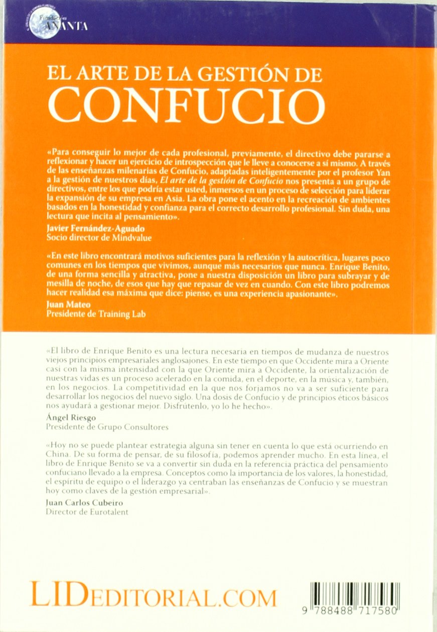 Benito Rodríguez, E: Arte de la gestión de Confucio book