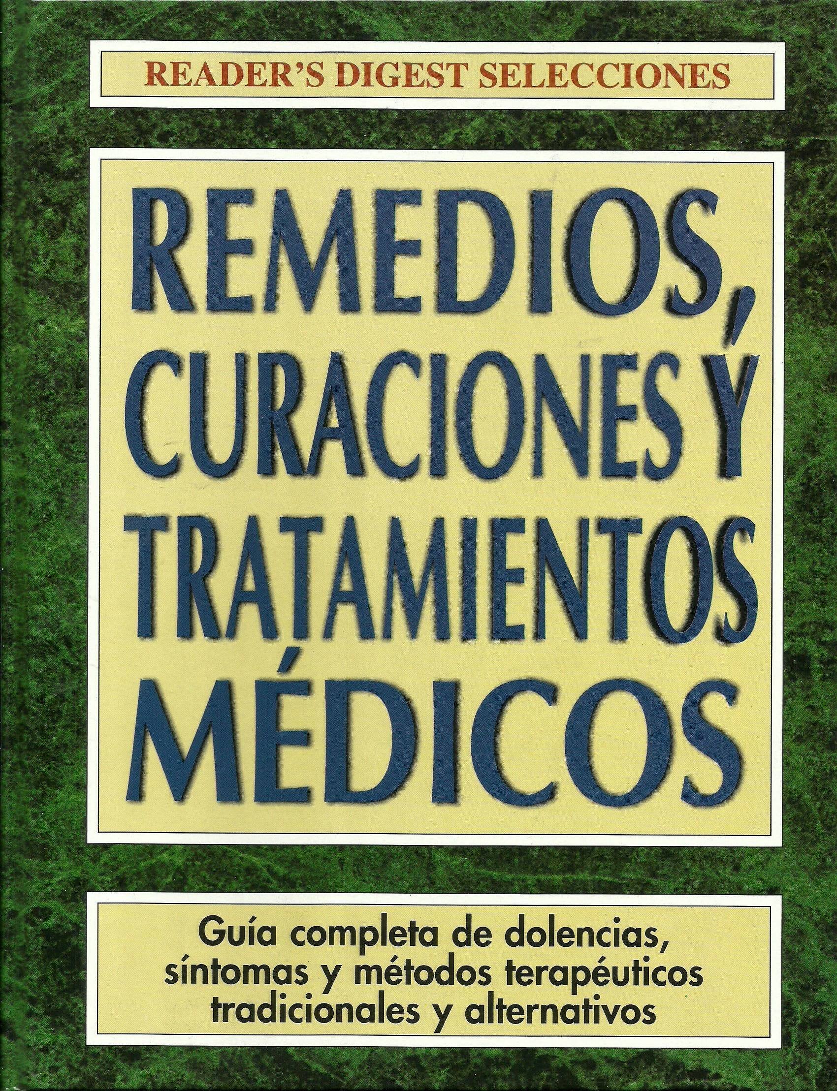 Remedios, curaciones y tratamientos medicos Books
