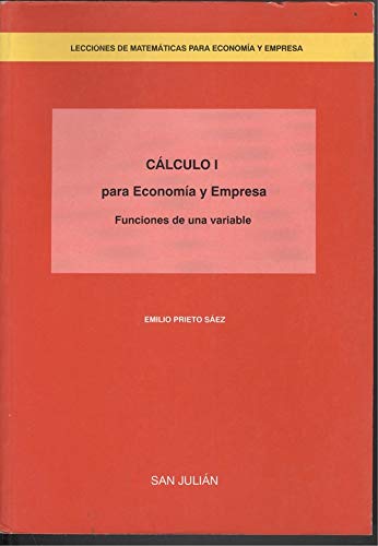 Cálculo para economía y empresa I Books