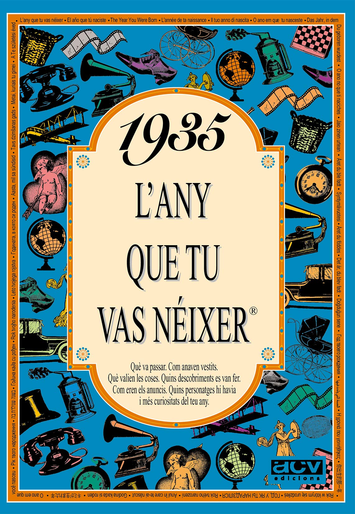 1935 L'any que tu vas néixer Leisure, Home & Garden Books