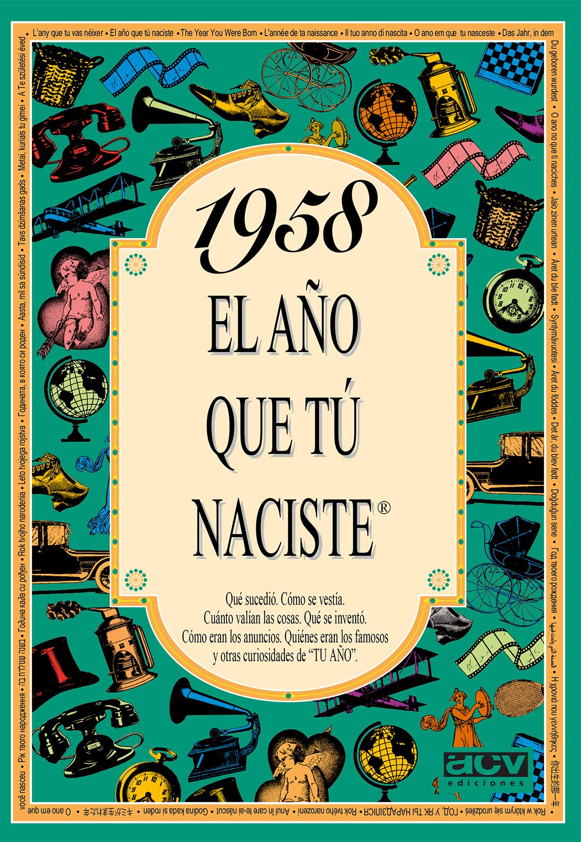 1958 El año que tú naciste Lifestyle Books